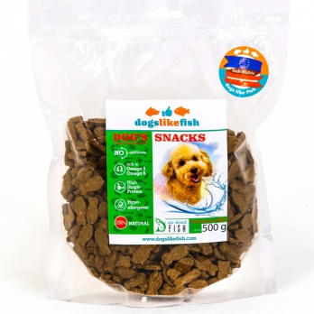 Dogs like fish Mini biscuits for dogs