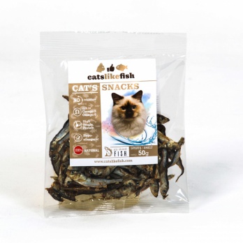 Dogs like fish Sprats for cats