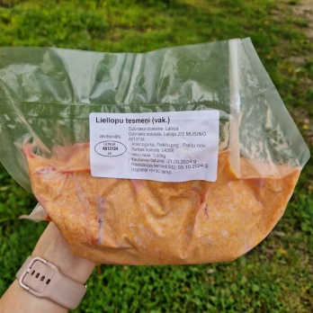 Z/S Mussino Liellopa tesmenis 1kg