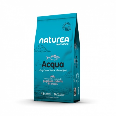 Naturea Acqua Сухой kорм для собак с тунцом 12 кг