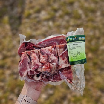 Z/S Sidrabjērs Jēra traheja ar gaļu 500g
