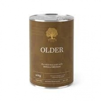 ESSENTIAL canned food for senior dogs with duck and chicken meat OLDER 400g