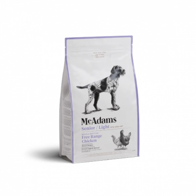 McAdams Food for overweight dogs and seniors with chicken 2kg