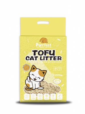 Purrfect tofu litter for cats with a natural smell 6l