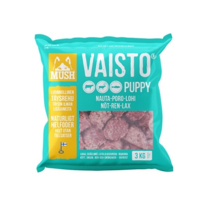 MUSH VAISTO kucēniem liellops/briedis/lasis 3KG