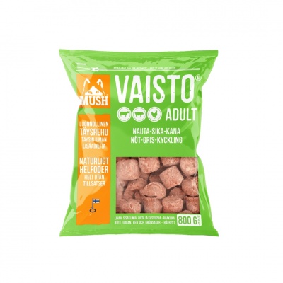 MUSH VAISTO suņiem liellops/cūka/vista 3KG