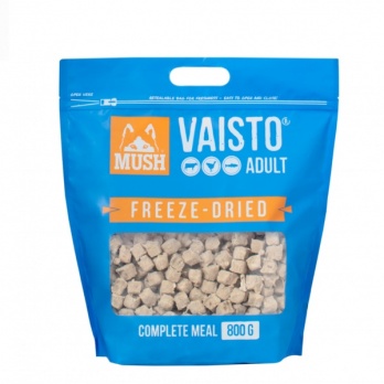 MUSH VAISTO Freeze-dried feed beef/turkey/salmon 800g