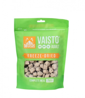 MUSH VAISTO Freeze-dried feed beef/pork/chicken 250g