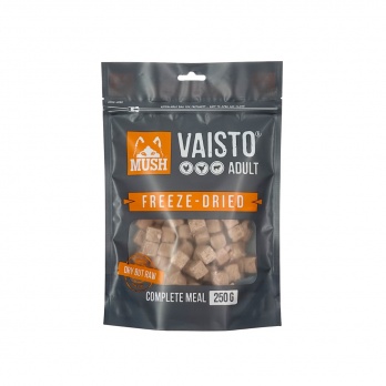 MUSH VAISTO liofilizētā barība vistas/tītara/jēra 250g