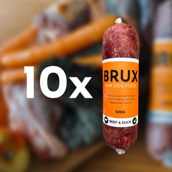 BRUX Beef & Duck 5kg (500g x 10gb)