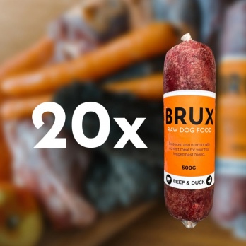 BRUX Liellops/Pīle 10kg (500g x 20gb)