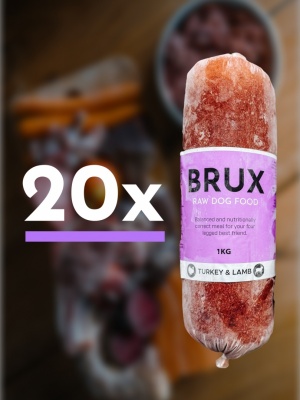 BRUX Turkey & Lamb 20 kg (1kg x 20gb)