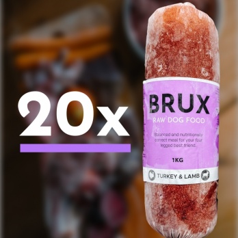 BRUX Turkey & Lamb 20 kg (1kg x 20gb)