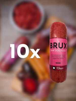 BRUX MONO Turkey 5kg (500g x 10gb)