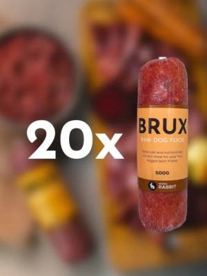 BRUX MONO Trusis 10kg (500g x 20gb)