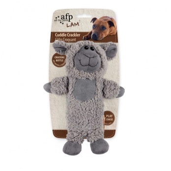 AFP Lambswool toy for dogs "Cuddle Crackler" - Lamb