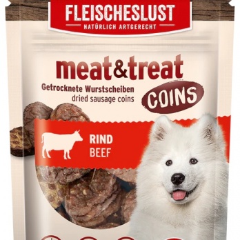 MEATLOVE Meat&Treat COINTS - Говядина 80g