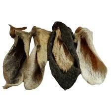 Dog dog Lamb ear with fur