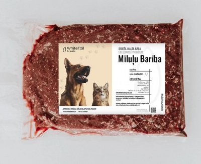 White tails treats - Deer meat (minced)